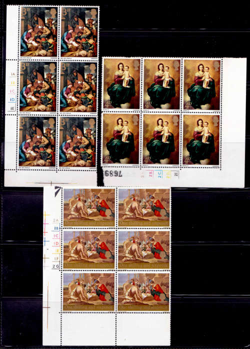ENGLAND, 1967. Christmas. Full set