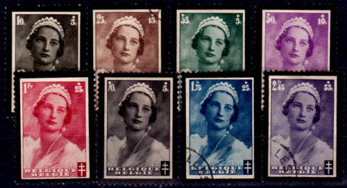 BELGIUM 1935, 3 Oct. Queen Astrid, set, UH, CV +/-R 135.00 view scans