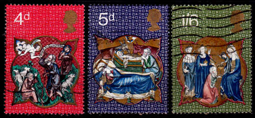 ENGLAND 1970, 25 Nov. CHRISTMAS STAMPS, set, UNH, CV +/-R 20.00 view scans