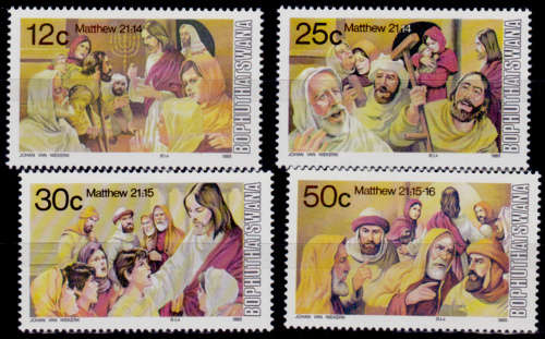 BOPHUTHATSWANA, 1985. Easter. Full set