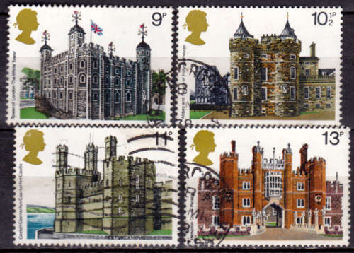 ENGLAND 1978, 1 March. BRITISH ARCHITECTURE, set, UH, CV +/-R 30.00 view scans