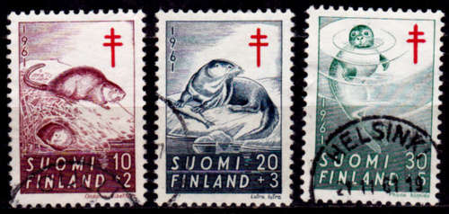 FINLAND 1961, 4 Sept. PREVENTION OF TB, set, UNH, CV+/- R 75.00 view scans