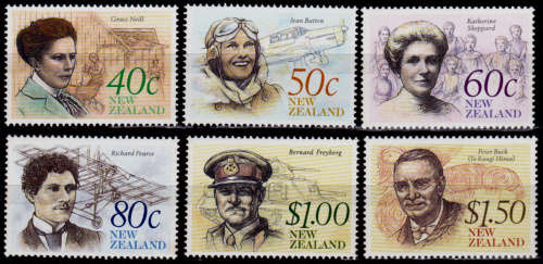 NEW ZEALAND, 1990. Heritage. Full set