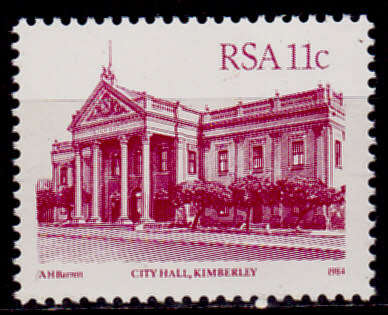 RSA 1984, 2 April.  ADD VALUE DEFINITIVE ISSUE, single, MNH, CV R 2.00 view scans