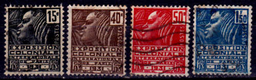 FRANCE, 1930. Colony exhibition. Full set