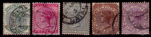 NATAL 1882 - 1889, SET, UH. CV+/- R 201.00 view scans