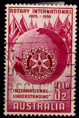 AUSTRALIA, 1955. Rotary. Single