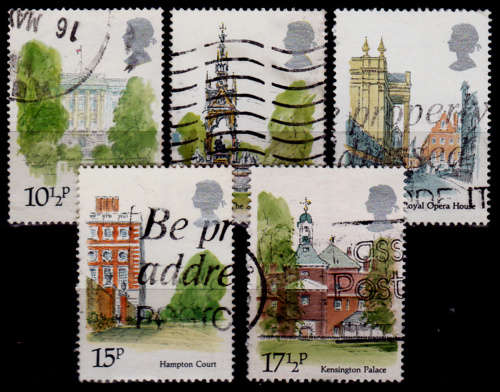 ENGLAND 1980, 7 May. SIGHTSEEINGS in LONDON, set, UH, CV +/-R 45.00 view scans
