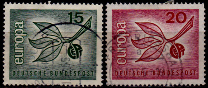 GERMANY, 1965. Europa stamps. Full set