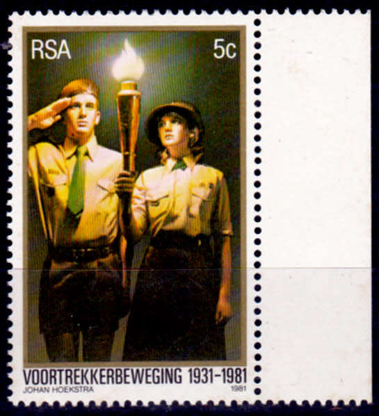 RSA, 1981. Voortrekker movement. Single