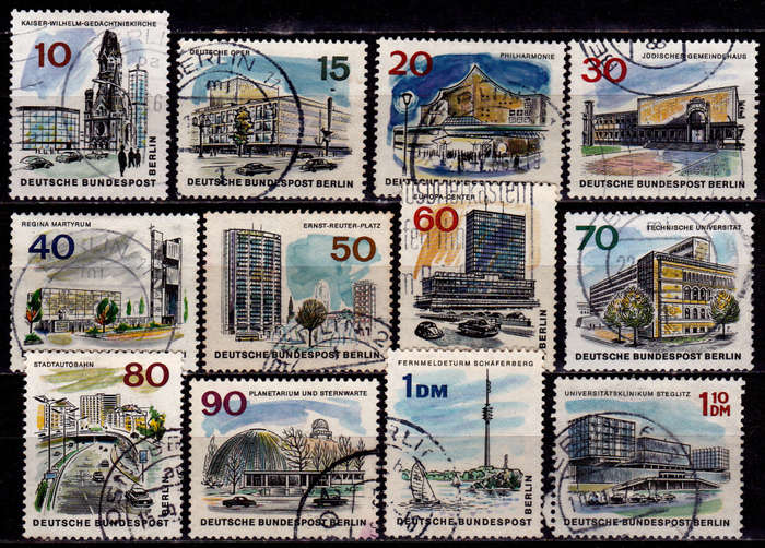 GERMANY BERLIN 1965, 28 Aug. NEW BERLIN, set, UH, CV +/-R 100.00 view scans