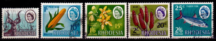 RHODESIA 1967- 1968, DUAL CURRENCY ISSUE, set, UNH, CV R 671.00, view scans