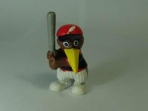 Large lot of 18 x Kiwi Folk collectible rubber figurines from the 80's, 60+mm high. Most very rare.