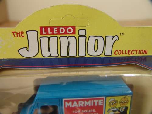 Lledo Junior collectable die cast scale model cars, Marmite Truck, 1:64 - mint in box