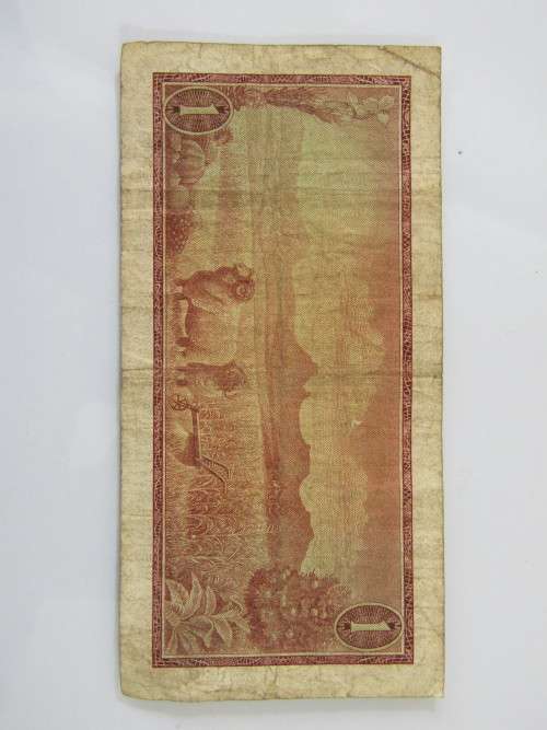Old South African R1 bank Note, G. Rissik, A111 series, excellent condition