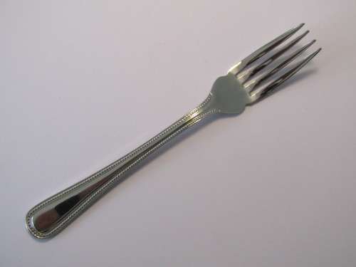 Vintage set of 12 E.B.C.O 18/8 Stainless Steel Fish Forks, 12cm, unused condition