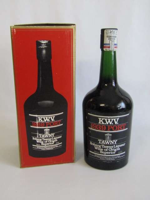 KWV 1939 Tawny Port, Boberg, Boxed sealed and full, 750ml - Bid / Buy Now (value R2500+)