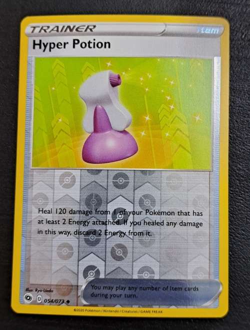 Pokemon Trading Cards - Hyper Potion - 054/073 - Reverse Holo - Champions Path - NM