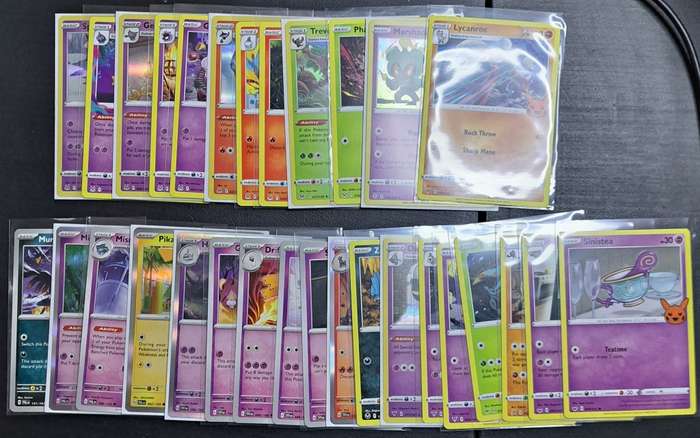 Pokemon Trading Cards - 2023 Trick Or Trade Halloween Deck Complete - 30 cards - Sleeved Near Mint