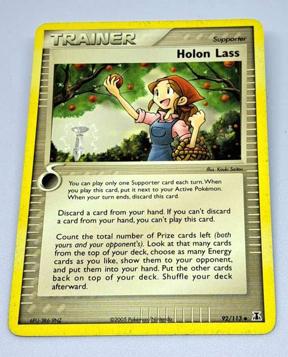 Pokemon Trading Cards - Holon Lass - 92/113 - Ex Delta Species Singles - VLP-LP