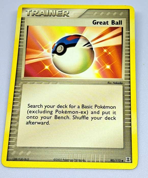 Pokemon Trading Cards - Great Ball - 90/113- Ex Delta Species Singles - NM
