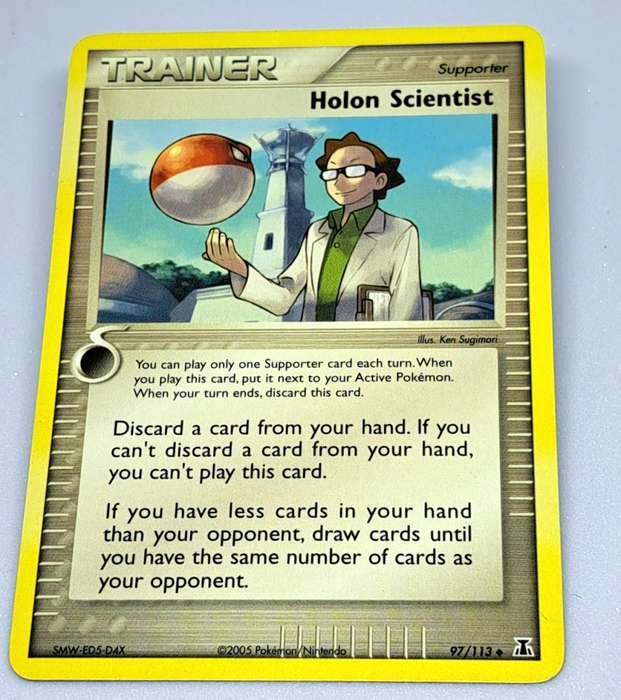 Pokemon Trading Cards - Holon Scientist - 97/113 - Ex Delta Species Singles - NM