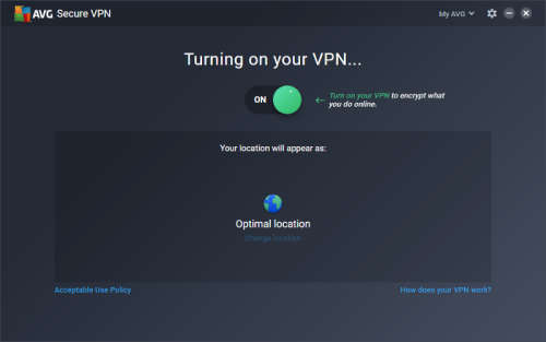 AVG Secure VPN 1 Device (Unlimited Traffic + 1 Year Online Activation)