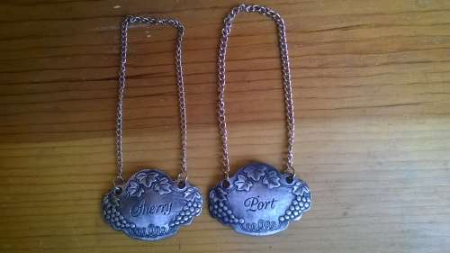 Port and Sherry Decanter Tags