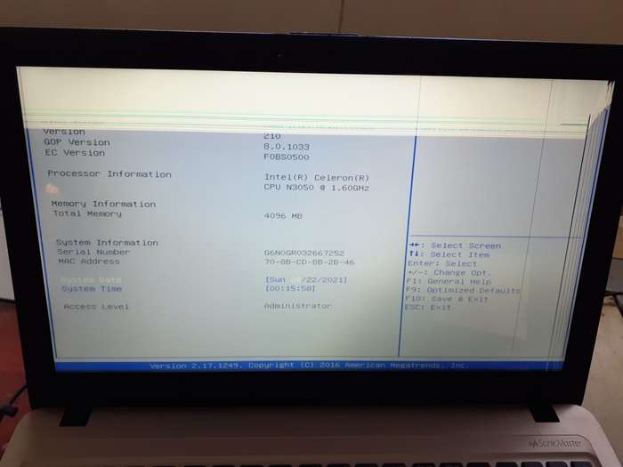 Asus X540S Laptop  **Please Read Specs