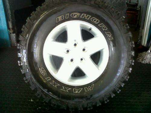 FOUR BRAND NEW - Jeep wrangler 2010 sahara 2.8crd Rims 17"