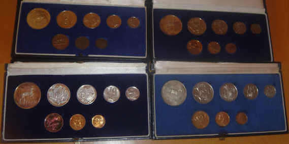 FOUR (4) RSA Proof Sets (1973, 1977, 1982 and 1983): Bid PER SET to take all four the sets