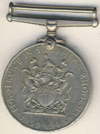 Southern Rhodesian War Service Medal (a very RARE Medal)