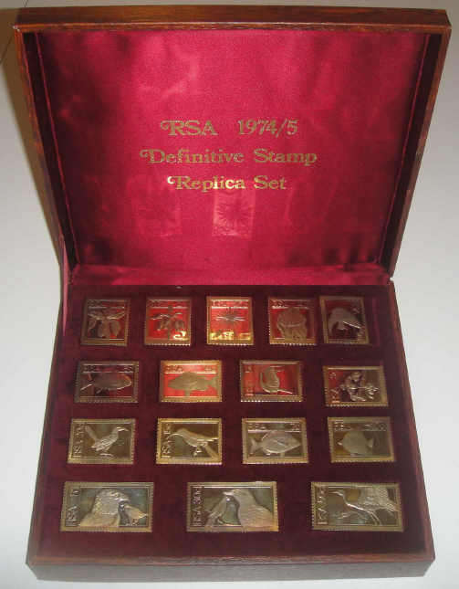 Half a Kilogram of PURE SILVER: Africana Commemorative Mint: 16 Stamp Medallions in Sterling Silver