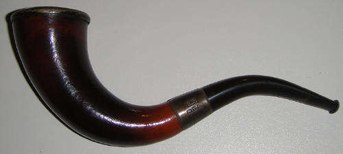 Sterling Silver Hallmarked Antique Smoking Pipe (Circa 1911)