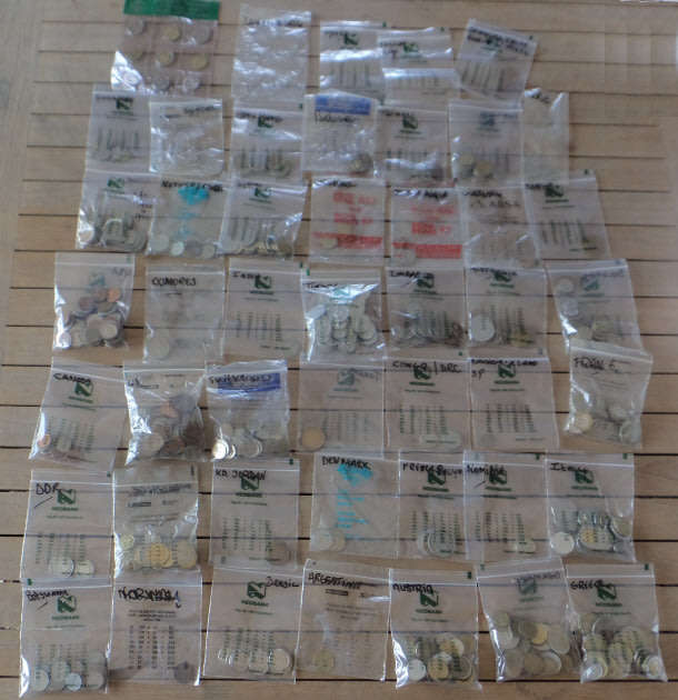 Huge Collection of World Coins (Extreme Weight, PostNet shipping at R150 only)