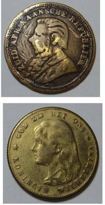 Pres. Paul Kruger (ZAR) & Queen Wilhelmina (Netherlands)