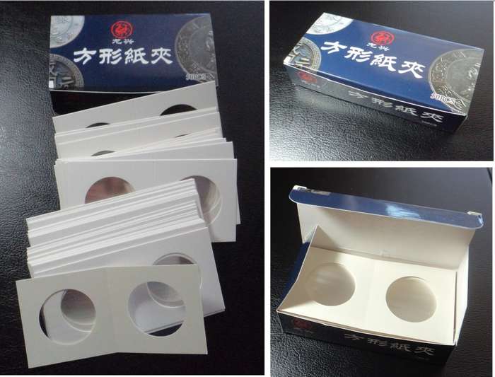 Fifty (50) Coin Flips for size 31.5 mm (8 boxes available)
