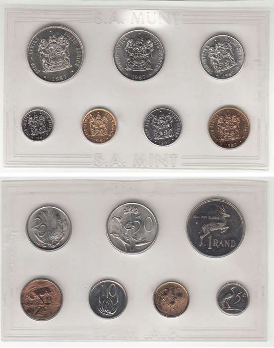 RSA UNC Mint Pack of 1987