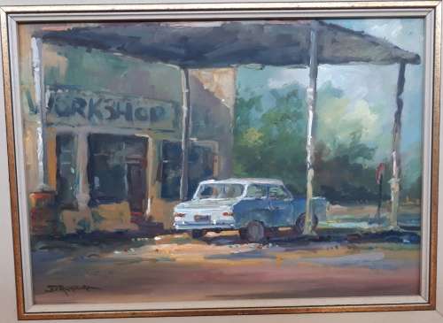 JOHANN VAN RENSBURG oil painting