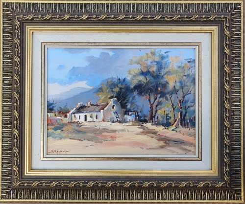 Original oil painting by JOHANN VAN RENSBURG
