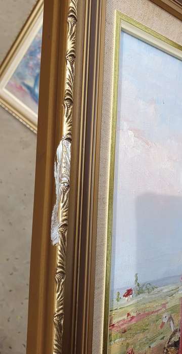 Original oil painting by PIETER BOTHA as per photo