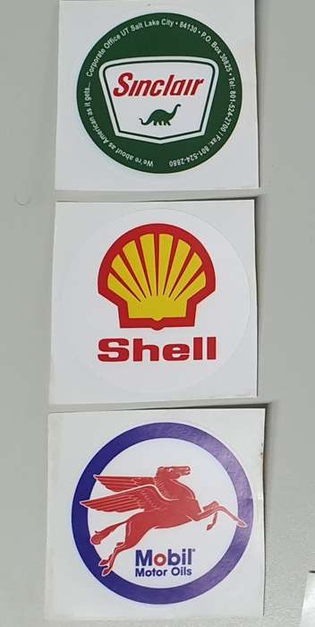 3x Car licence disc houlders as per photo