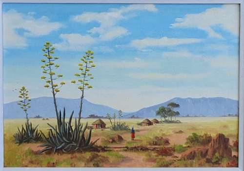 Original framed oil painting by S. WEBBER, as per photo