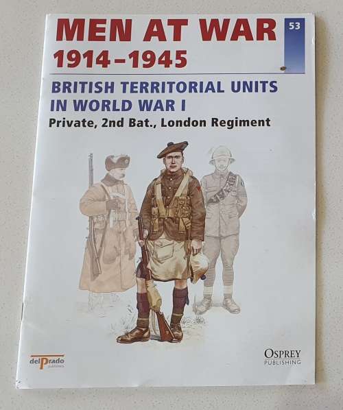 1996 Osprey magazine nr.53 - MEN AT WAR 1914-1945 - British territorial units in the world war 1