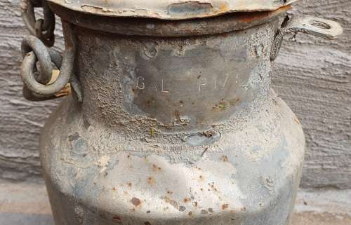 Vintage milk / cream can as per photos
