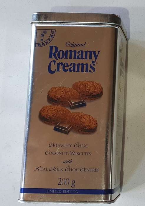 Romany creams tin as per photos
