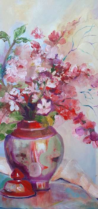 Acryl painting by TILLY BUCHANAN as per photos