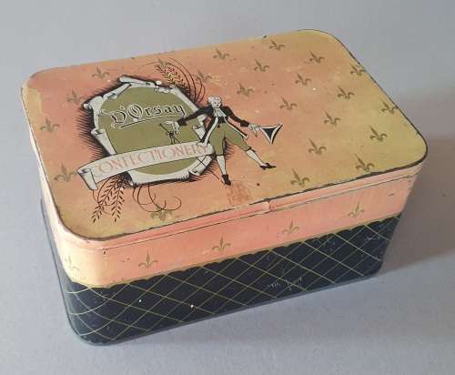 D`ORSAY confectionery tin as per photos
