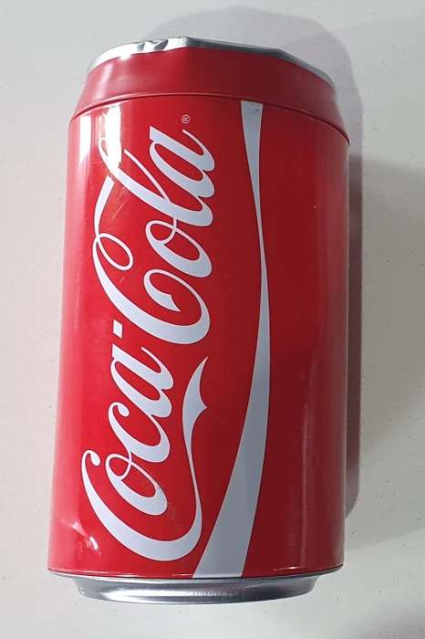 COCA COLA savings tin as per photos