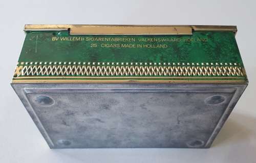WILLEM II Cigar tin as per photos